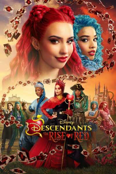 Descendants The Rise Of Red (2024) | Hollywood Movie