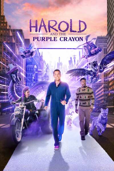 Harold And The Purple Crayon (2024) | Hollywood Movie